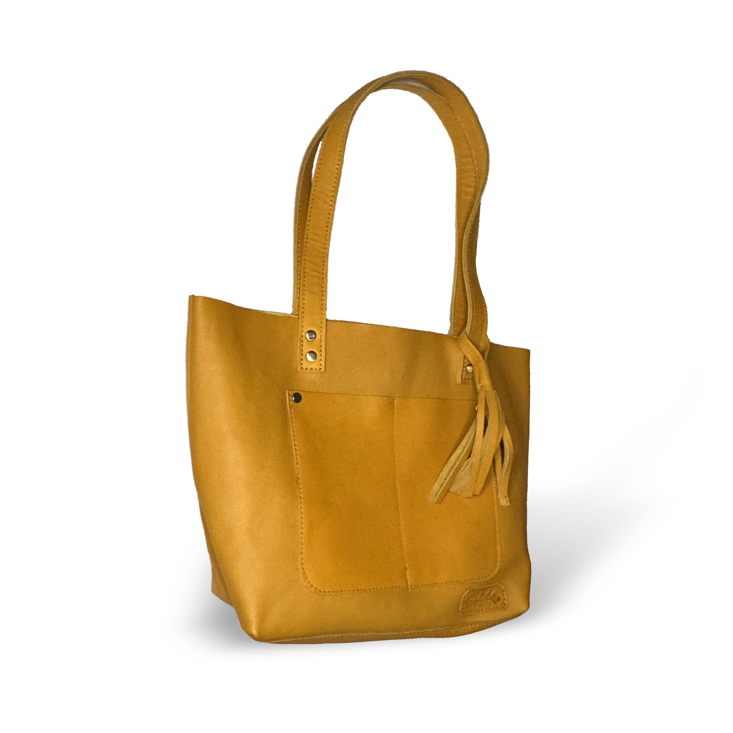 Mary Classic standard leather tote in camel