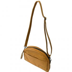 Sarah Single-Zip Purse in Camel