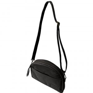 Sarah Single-Zip Purse in Midnight