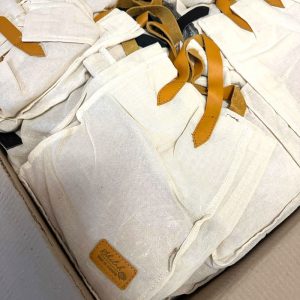 Shiloh purses in protective cloth bags