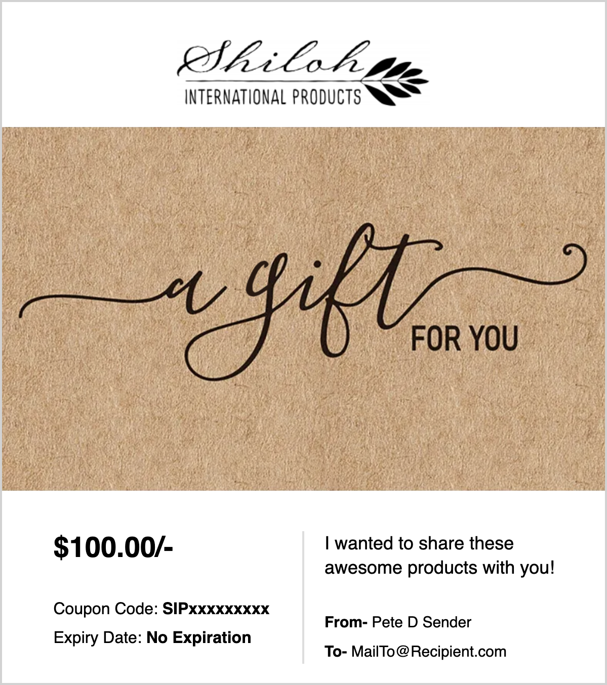 E-Gift Card - Image 2