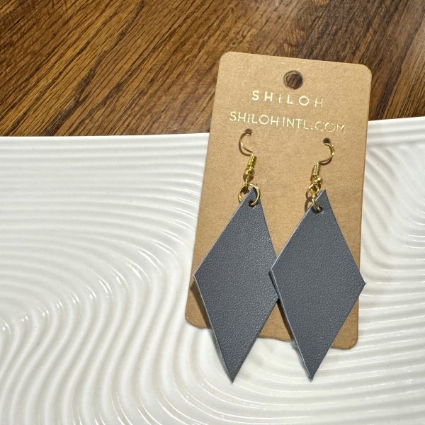 Diamonds (Gray) – Earrings - Image 3