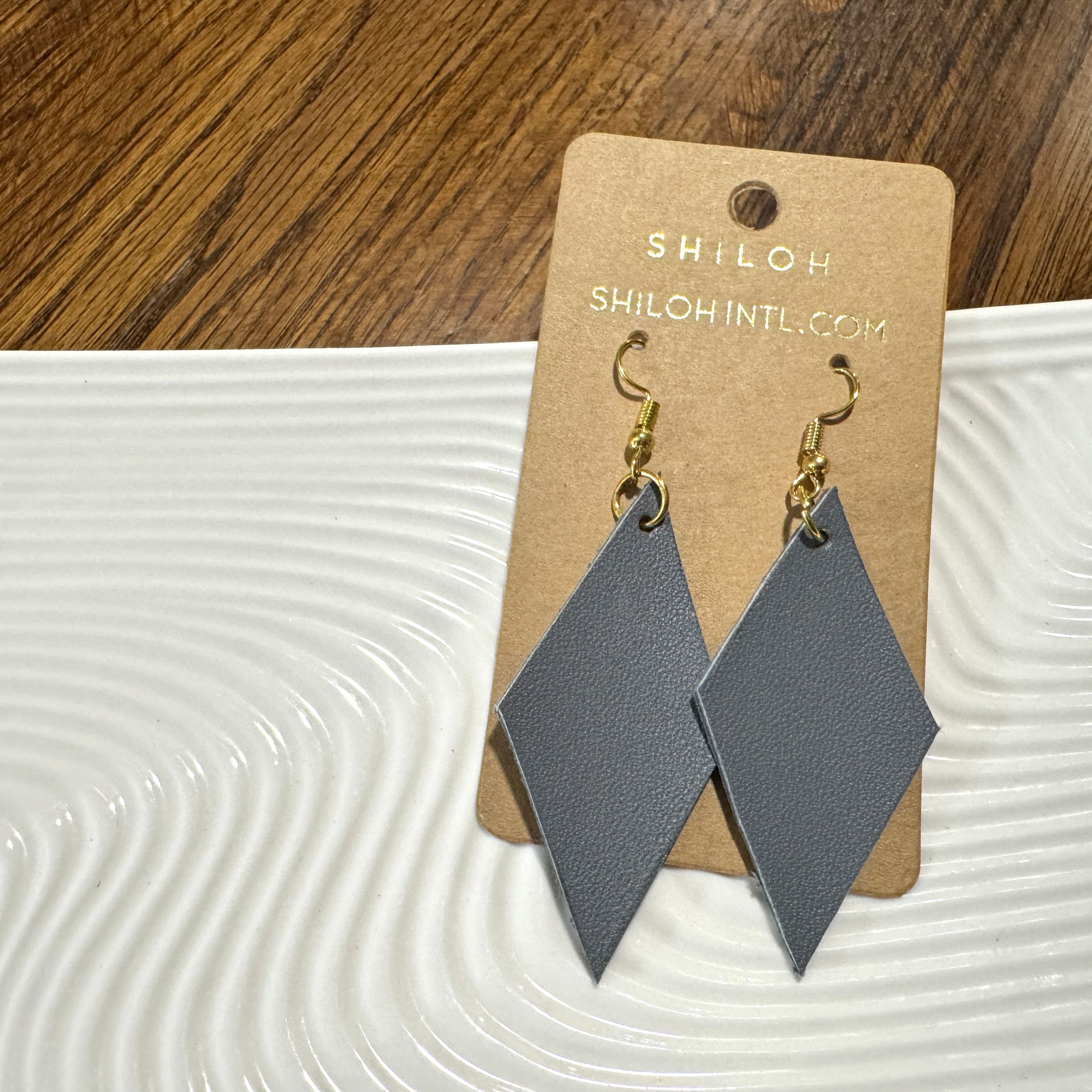 Diamonds (Gray) – Earrings - Image 3