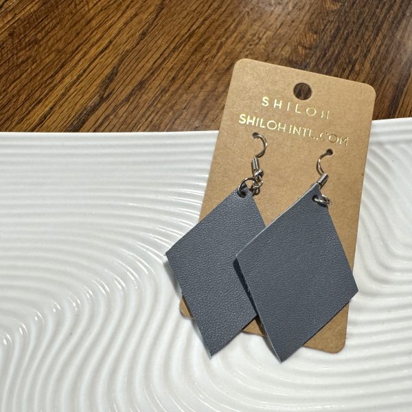 Diamonds (Gray) – Earrings - Image 2