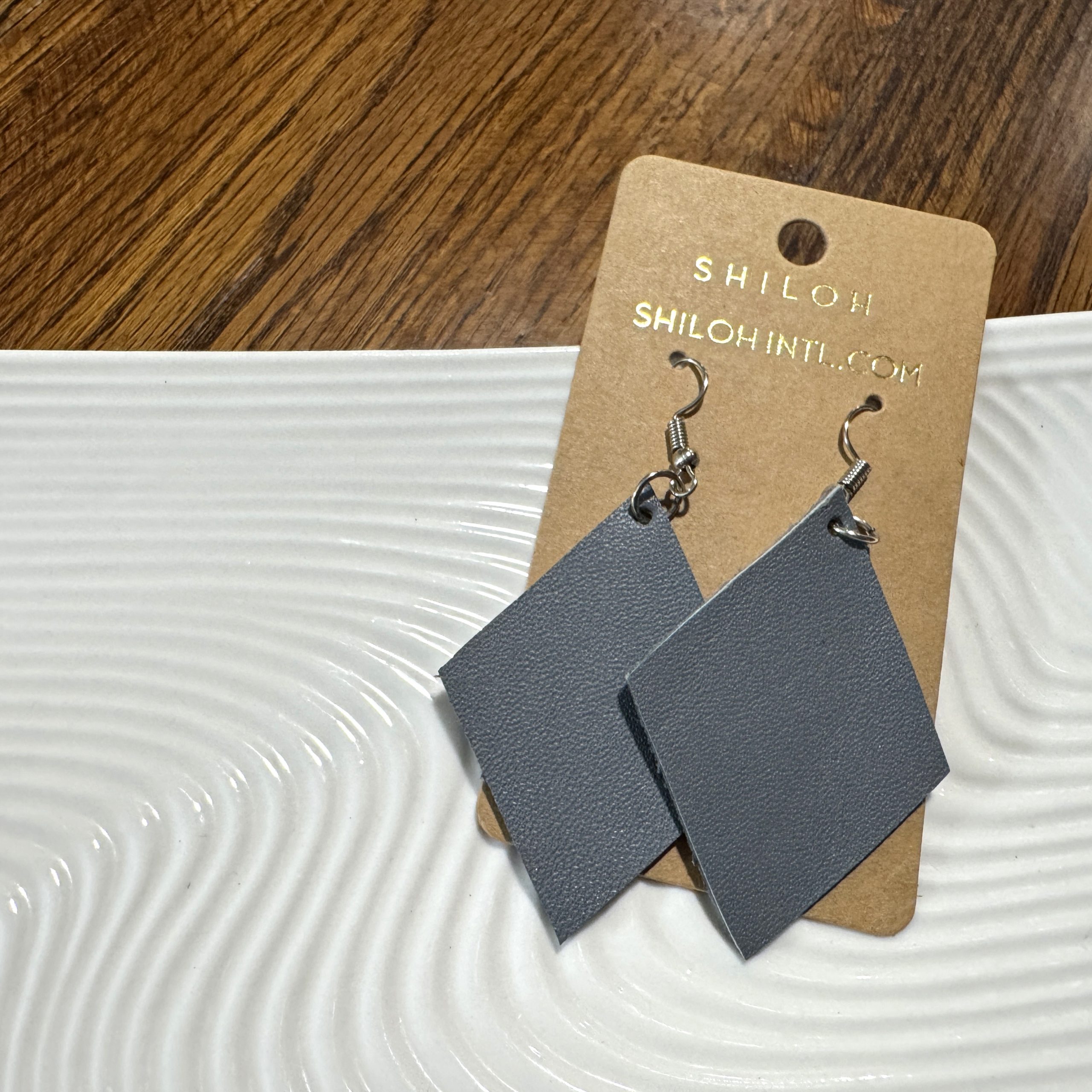 Diamonds (Gray) – Earrings - Image 2